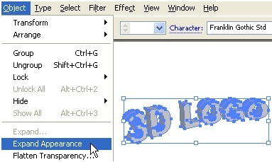 Hướng dẫn vẽ logo 3D trong illustrator CS6 2