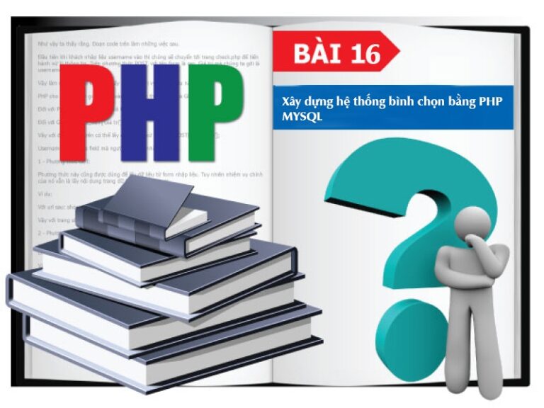 PHP cơ bản - Bài 16: Xây dựng hệ thống bình chọn bằng PHP và MYSQL 1